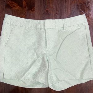 Mint green banana republic shorts